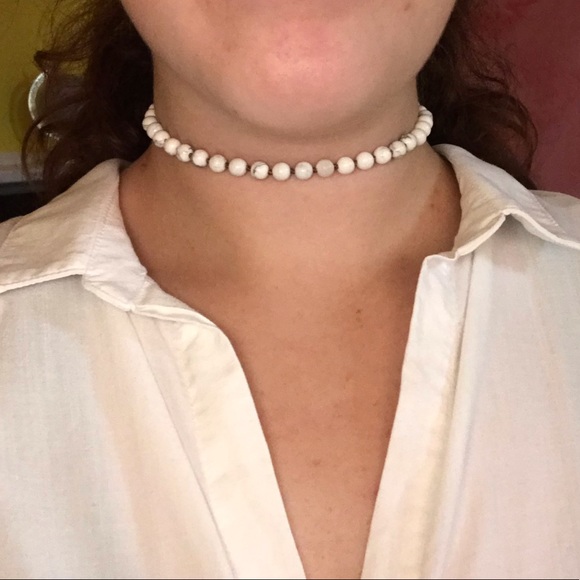 Altar'd State Jewelry - Marble choker